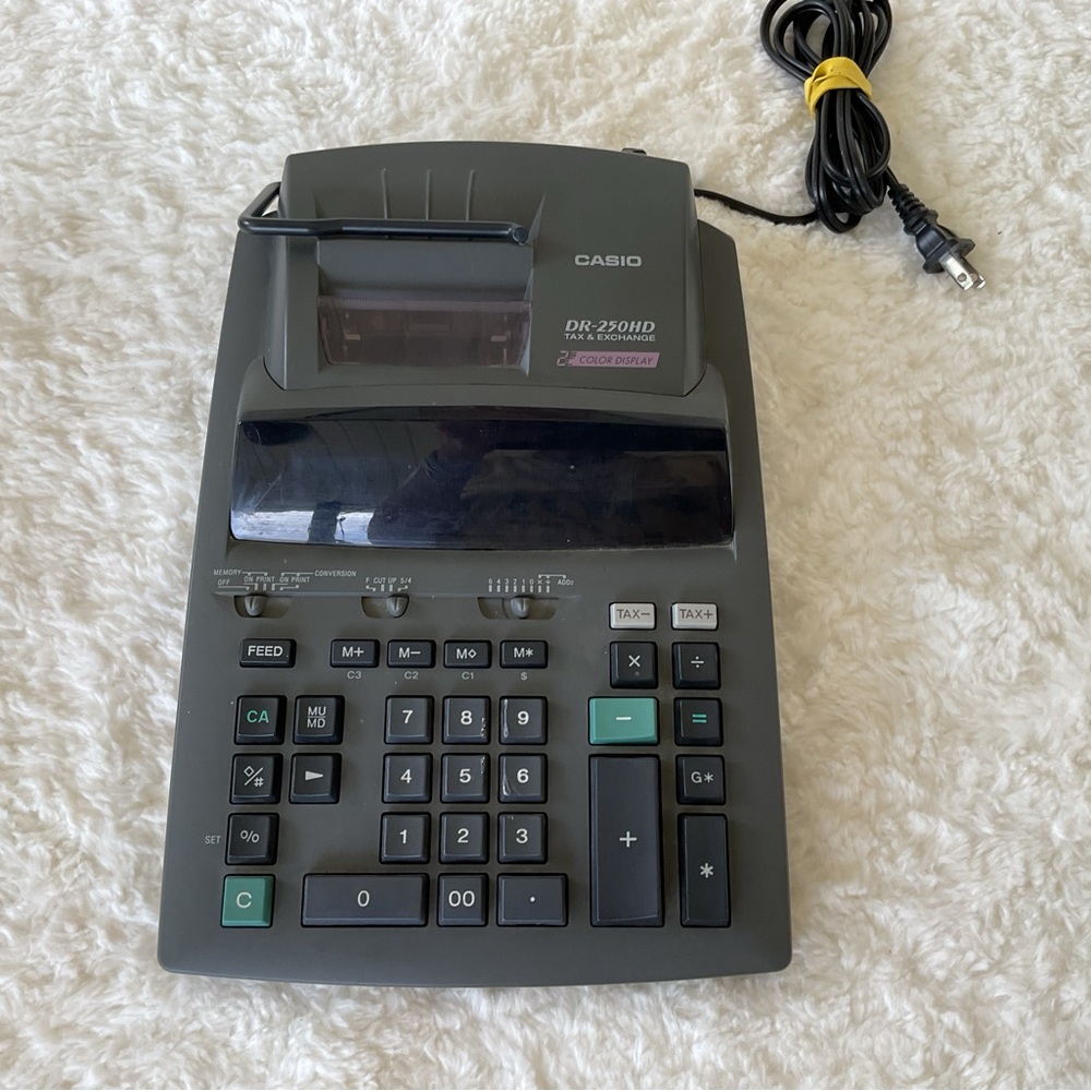 Casio DR-250HD calculator